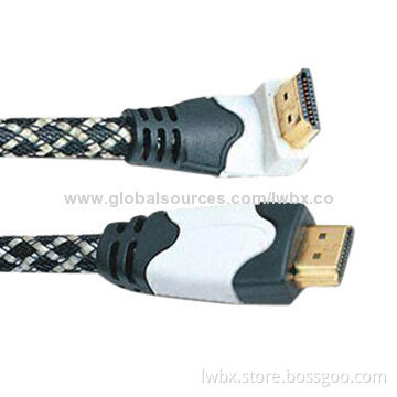 HDMI Cables, High Speed, 1.3 or 1.4 Version with Certification and 0.5 to 20m Length
